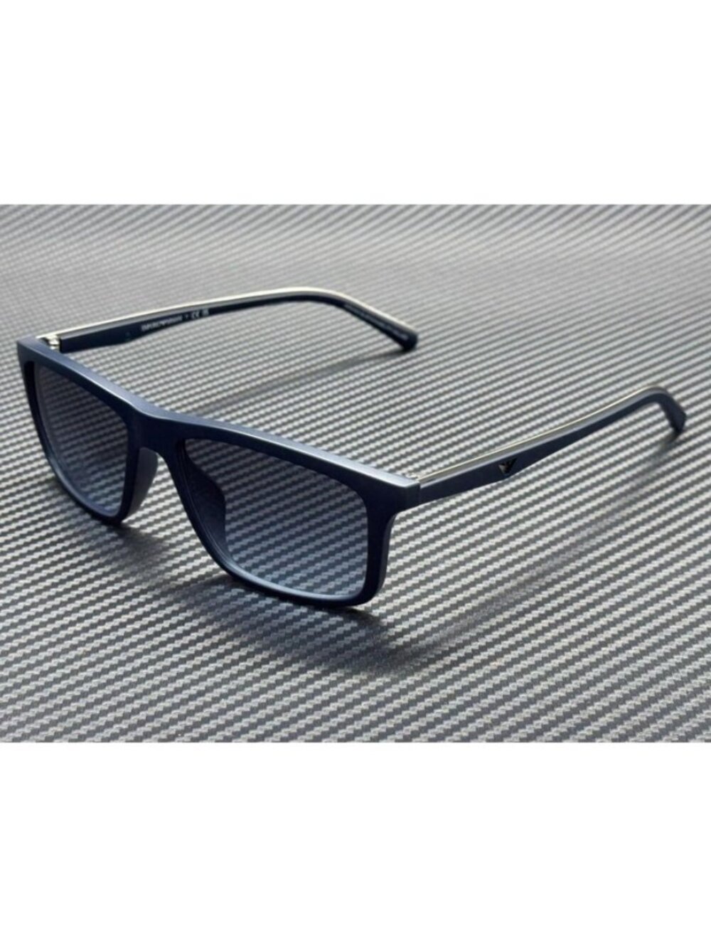 New Emporio Armani Men Matte Blue Sunglasses -17-145